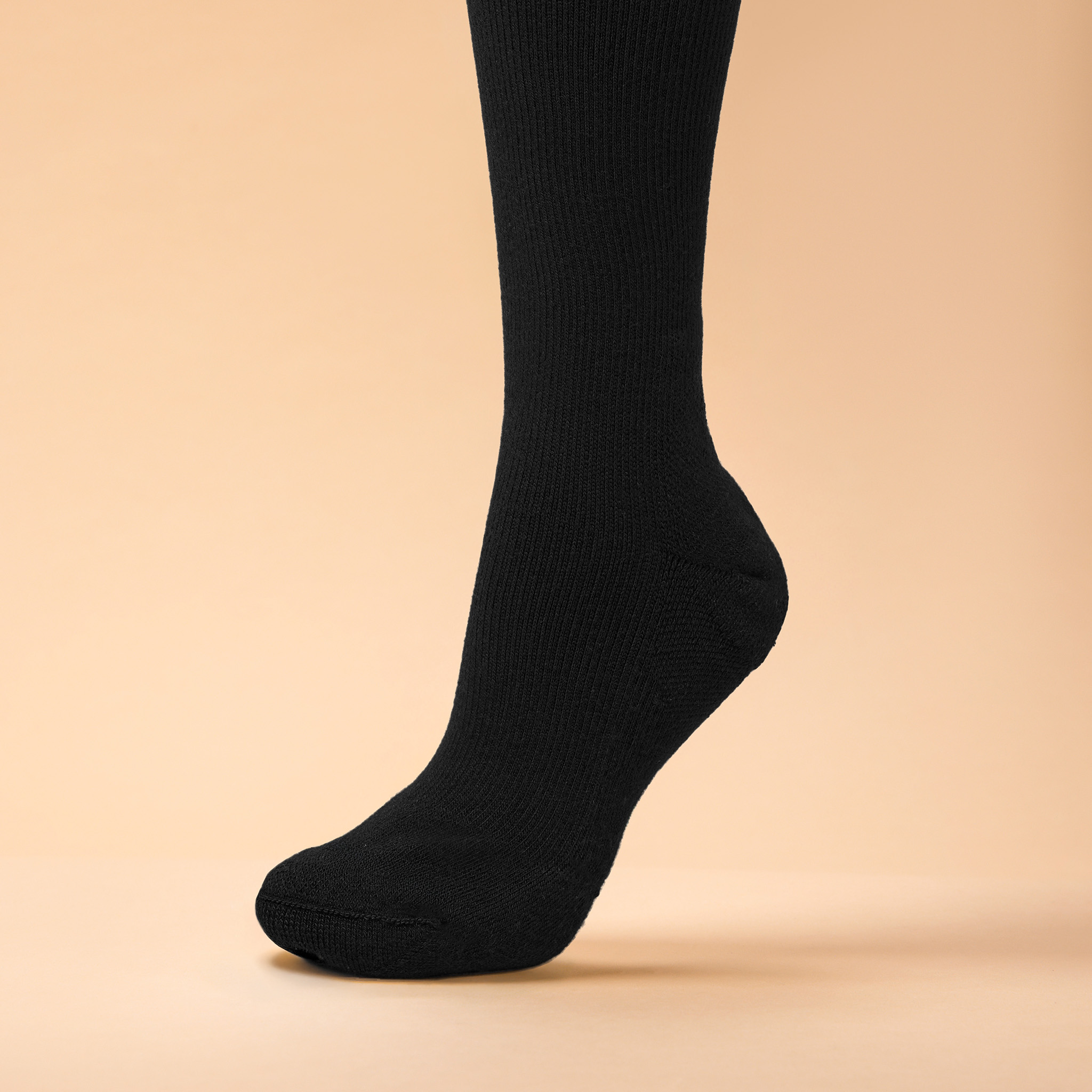 Uniform Compliant Padded Sole Compression Socks, 20-30 mmHg, Unisex