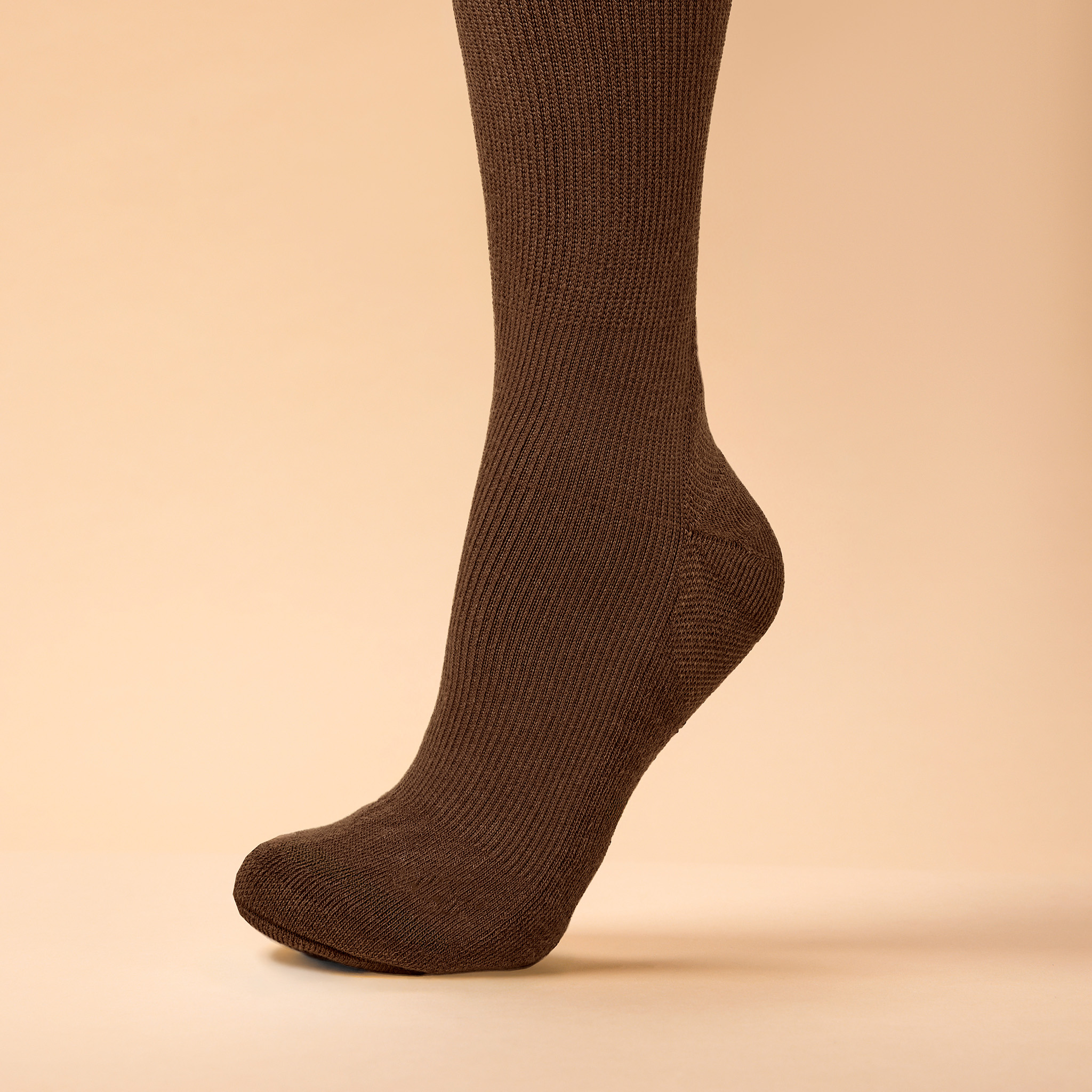 Uniform Compliant Padded Sole Compression Socks, 20-30 mmHg, Unisex
